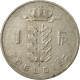 Monnaie, Belgique, Franc, 1960, TB+, Copper-nickel, KM:143.1 - 1 Franc