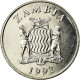 Monnaie, Zambie, 25 Ngwee, 1992, British Royal Mint, TTB, Nickel Plated Steel - Zambia