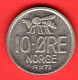 Norvegia - Norway - Norge - 1972 - 10 Øre - QFDC/aUNC - Come Da Foto - Norvège