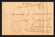 1140 Lot 6 Lettres -guerre Généraux Commandants Tdm Région Rabat Général Commandant Lettre Cover Occupation Du Maroc War - Collections