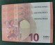 Delcampe - 10 EURO SPAIN 2014 DRAGHI V010A4 VB SC FDS CORRELATIVE TRIO UNC. PERFECT - 10 Euro