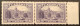 Canada Sc #226i 1935 50c Victoria Parliament MAJOR RE-ENTRY Pair XF MNH** (variété Superbe - Neufs