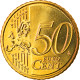 Luxembourg, 50 Euro Cent, 2015, SPL, Laiton, KM:New - Luxemburg