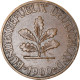 Monnaie, République Fédérale Allemande, 2 Pfennig, 1960, Munich, TTB, Bronze - 2 Pfennig