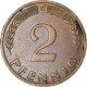 Monnaie, République Fédérale Allemande, 2 Pfennig, 1960, Munich, TTB, Bronze - 2 Pfennig