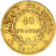 Premier-Empire- 40 Francs Napoléon Ier Tête Laurée 1811 Paris - 40 Francs (or)