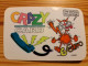 Prepaid Phonecard Spain, Crazy Card - Cat - Other & Unclassified