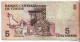 TUNISIE - 5 Dinars 1973 - Tunesien