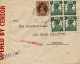 BF0292 / INDIEN   -  1943 -  Brief An Rotes Kreuz Genf Mit COUPON REPONSE Stempel - Jaipur