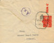 BF0292 / INDIEN   -  1943 -  Brief An Rotes Kreuz Genf Mit COUPON REPONSE Stempel - Jaipur