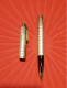 Delcampe - SHEAFFER Silver And Gold Fountain Pen And Ballpoint Pen Set - Plumes