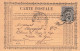 CARTE PRECURSEUR PRIVEE. MOREAU FRERES MARSEILLE. CADRE FLEURONÉ. - Cartes Précurseurs