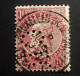 België - Belgique - Perfin Perforé Lochung - C B. - Cancelled Bruxelles 1902 - 1863-09