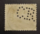 België - Belgique - Perfin Perforé Lochung - C B. - Cancelled Bruxelles 1902 - 1863-09