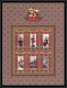 80190 Mi N°662/673 Zambie Zambia Horace Year Of The Ox Chine China Disney Bloc (BF) Neuf ** MNH 1997 - Zambia (1965-...)