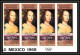 Nord Yemen YAR - 3509/ N° 896/901 Jeux Olympiques (olympic Games) Mexico 1968 Tableaux Paintings Non Dentelé Bande 4 - Yémen