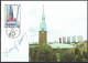 Lars Sjööblom. Sweden 1985. Int. Stamp Exhibition STOCKHOLMIA'86 Michel1338-1339 Maxi Cards. Signed. - Maximumkaarten (CM)