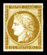 * N°1, 10c Bistre-jaune, Très Frais. SUP (certificat)  Qualité: *  Cote: 3200 Euros - 1849-1850 Cérès