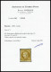 O N°1, 10c Bistre-jaune Oblitération Cachet à Date Type 15 De SOLESMES Le 11 Mars 1852, Grandes Marges. PIECE CHOISIE. S - 1849-1850 Ceres