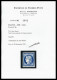 ** N°4a, 25c Bleu Foncé, Exceptionnelle Fraîcheur, R.R.R, SUPERBE (signé Calves/certificats)  Qualité: ** - 1849-1850 Ceres