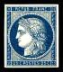 * N°4a, 25c Bleu Très Foncé, Très Jolie Nuance, Grande Fraîcheur. SUPERBE. R.R. (signé/certificat)  Qualité: *  Cote: 92 - 1849-1850 Cérès