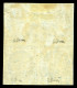 ** N°8b, Non émis, 20c Bleu Sur Azuré En Bloc De Quatre (2ex*), Piece D'une Qualité Exceptionnelle, R.R.R (signé Brun/ce - 1849-1850 Ceres