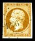 O N°9, 10c Bistre Obl Pc 1896, TB (certificat)  Qualité: Oblitéré  Cote: 850 Euros - 1852 Luis-Napoléon