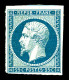 ** N°10, 25c Bleu, Fraîcheur Postale. SUPERBE. R.R. (certificat)  Qualité: ** - 1852 Louis-Napoléon