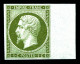 ** N°11a, 1c Bronze, Bord De Feuille Latéral, Fraîcheur Postale. SUP (certificat)  Qualité: ** - 1853-1860 Napoleon III