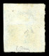 * N°14Ab, 20c Bleu-noir Type I, Gomme Partielle, Nuance Rare En Neuf. TTB (signé Brun/certificats)  Qualité: *  Cote: 25 - 1853-1860 Napoléon III.