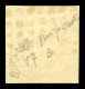 O N°17A, 80c Carmin Grandes Marges Avec Voisin Obl Gros Points Carrés. SUP (signé Calves/certificat)  Qualité: Oblitéré - 1853-1860 Napoléon III.