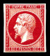 ** N°17Ba, 80c Rose Vif, Fraîcheur Postale. SUPERBE. R.R. (signé Calves/certificats)  Qualité: ** - 1853-1860 Napoléon III