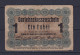 LITHUANIA (GERMAN OCCUPATION)  - 1916 1 Rubel Circulated Banknote - Lithuania