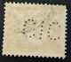 Perforés N° 207 Merson 10F Vert Et Rouge, N° 115 Mouchon 30c Violet, 213 Architecture - Used Stamps