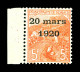 (*) N°43, Mariage, 5F +5F Rose Sur Verdâtre, Bon Centrage, Bord De Feuille, TTB. R. (signé Calves/certificat)  Qualité:  - Unused Stamps