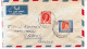 RHODESIA & NYASALAND 1957 -  Airmail Cover Posted To Samos Greece - Rhodesië & Nyasaland (1954-1963)