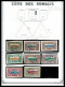 N Et O COTE DES SOMALIS/DJIBOUTI: 1894-1987, Collection En 3 Volumes De Timbres Neufs Et Obl, Complet à Partir De 1915, - Collections