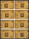 Delcampe - ** MONACO: 1885-1955, POSTE, PA, Taxe: Très Beau Stock De Timbres Semi-Modernes En Majorité Neuf ** Presenté Sur Fiches - Collections