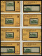 Delcampe - ** MONACO: 1885-1955, POSTE, PA, Taxe: Très Beau Stock De Timbres Semi-Modernes En Majorité Neuf ** Presenté Sur Fiches - Collections