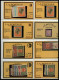 Delcampe - ** MONACO: 1885-1955, POSTE, PA, Taxe: Très Beau Stock De Timbres Semi-Modernes En Majorité Neuf ** Presenté Sur Fiches - Collections