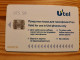 Phonecard Ukraine - A. Mickevicz Square, Lviv - Oekraïne