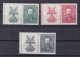 CZECHOSLOVAKIA 1938, Sc #246-248, Jindrich Fugner, Co-Founder Of Sokol Movement, MH - Unused Stamps