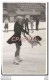 CARTE PHOTO Sports D&#39hiver Patinage Femme Enfant - Figure Skating