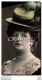 CPA Mode Femme Coiffe Chapeau (carte Toilee) - Mode