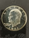 SET 1 DOLLAR ARGENT 1971 S EISENHOWER USA / SILVER PROOF / SANS JACQUETTE CARTON - 1971-1978: Eisenhower