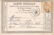 CARTE PRECURSEUR N° 10. FLEURONNÉ. ST CLAUDE JURA. T18 GC 3554 - Vorläufer