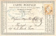 CARTE PRECURSEUR N° 10. FLEURONNÉ. PARIS ETOILE 1. T17 - Voorloper Kaarten