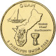 États-Unis, Quarter, Guam, 2009, U.S. Mint, Golden, Cupronickel Plaqué Cuivre - 1999-2009: State Quarters