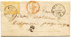 SUISSE - 20 RP SUR LETTRE FRONTALIERE DE VERSOIX POUR GEX, 1862 - Lettres & Documents