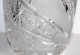 MAGNIFIQUE VASE EN CRISTAL TAILLÉ, GRAVÉ, DECOR GEOMETRIQUE, ART DECO H:21cm 2kg / ART DECORATIF (0507.57) - Vasi